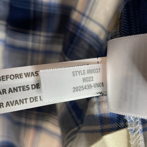 Madewell | Women’s Button Down Flannel Shirt Size Small NWT - Picture 5 of 6